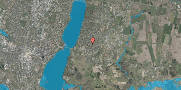 Oversvømmelsesrisiko fra vandløb på Rørhøjen 12, 8800 Viborg