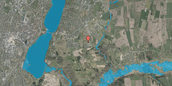 Oversvømmelsesrisiko fra vandløb på Saturnvej 29, 8800 Viborg