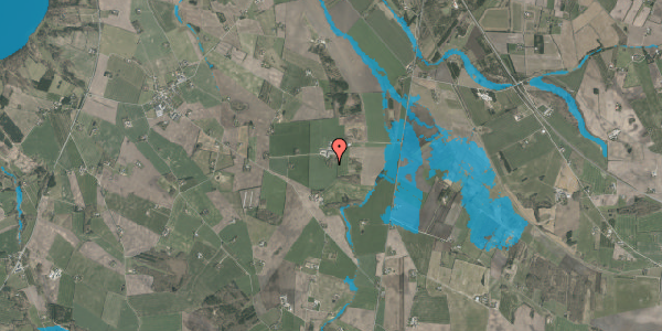 Oversvømmelsesrisiko fra vandløb på Silkeborgvej 65, 8800 Viborg