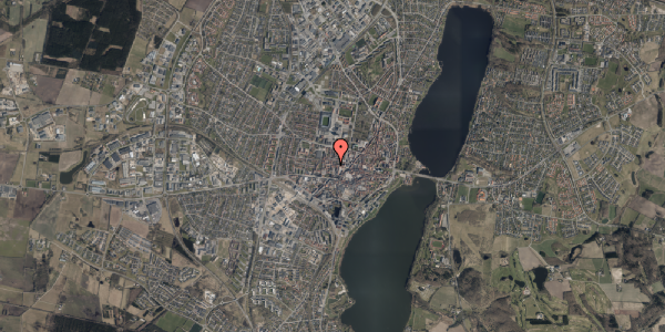 Oversvømmelsesrisiko fra vandløb på Sjællandsgade 10, 1. 3, 8800 Viborg