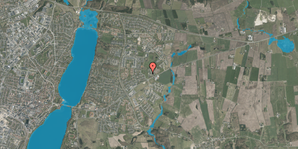 Oversvømmelsesrisiko fra vandløb på Skaglen 7, 8800 Viborg