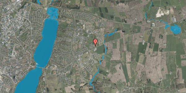 Oversvømmelsesrisiko fra vandløb på Skaglen 8, 8800 Viborg