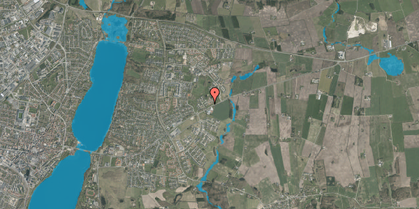 Oversvømmelsesrisiko fra vandløb på Skaglen 20, st. 10, 8800 Viborg