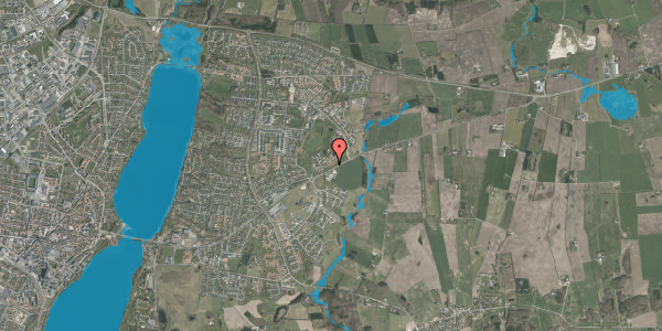 Oversvømmelsesrisiko fra vandløb på Skaglen 20, st. 3, 8800 Viborg