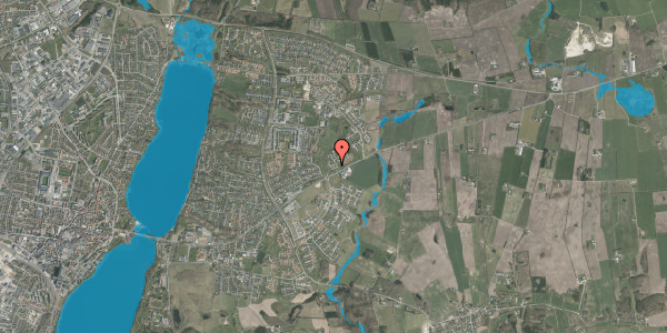 Oversvømmelsesrisiko fra vandløb på Skaglen 25, 8800 Viborg