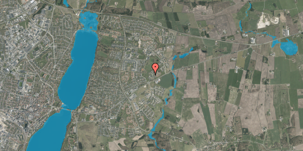 Oversvømmelsesrisiko fra vandløb på Skaglen 27, 8800 Viborg