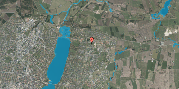Oversvømmelsesrisiko fra vandløb på Skaldehøjvej 35, 8800 Viborg