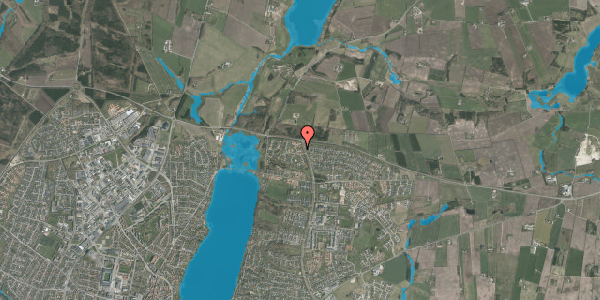 Oversvømmelsesrisiko fra vandløb på Skovbakkevej 12, 8800 Viborg