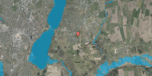 Oversvømmelsesrisiko fra vandløb på Skriversvej 5, 8800 Viborg