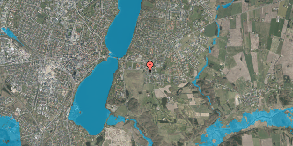 Oversvømmelsesrisiko fra vandløb på Smedegårdsvej 4, 8800 Viborg