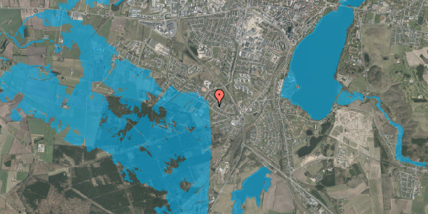Oversvømmelsesrisiko fra vandløb på Solbærvej 4, 8800 Viborg