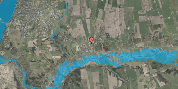 Oversvømmelsesrisiko fra vandløb på Stationsvej 4, 8800 Viborg