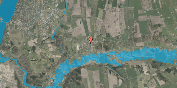 Oversvømmelsesrisiko fra vandløb på Stationsvej 6, 8800 Viborg
