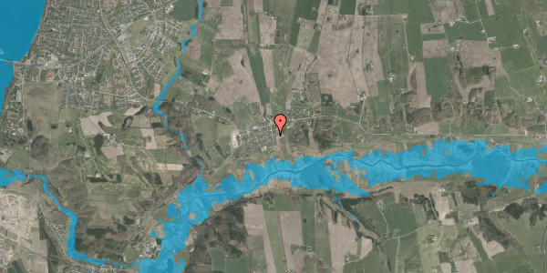 Oversvømmelsesrisiko fra vandløb på Stationsvej 17, 8800 Viborg