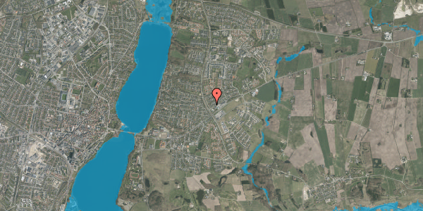 Oversvømmelsesrisiko fra vandløb på Svinglen 4, 8800 Viborg