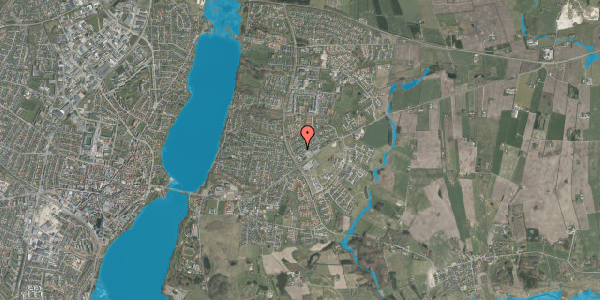 Oversvømmelsesrisiko fra vandløb på Svinglen 18, 8800 Viborg
