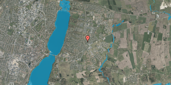 Oversvømmelsesrisiko fra vandløb på Svinglen 28, 8800 Viborg