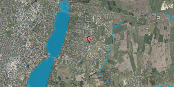 Oversvømmelsesrisiko fra vandløb på Svinglen 36, 8800 Viborg