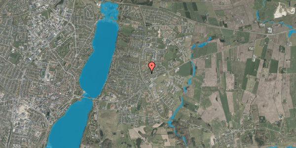 Oversvømmelsesrisiko fra vandløb på Svinglen 38, 8800 Viborg