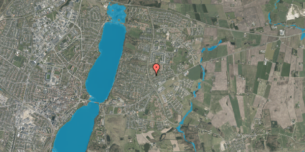 Oversvømmelsesrisiko fra vandløb på Svinglen 68, 8800 Viborg