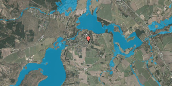 Oversvømmelsesrisiko fra vandløb på Syrenstien 4, 8800 Viborg