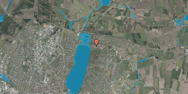 Oversvømmelsesrisiko fra vandløb på Søbakken 26, 8800 Viborg