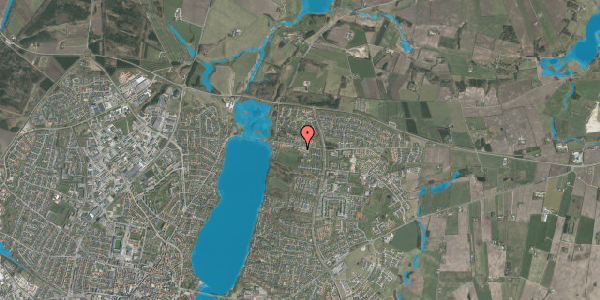 Oversvømmelsesrisiko fra vandløb på Søbakken 92, 8800 Viborg