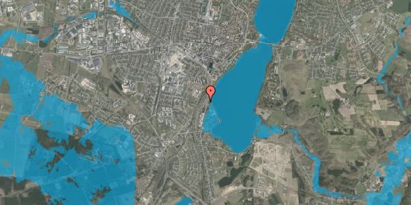 Oversvømmelsesrisiko fra vandløb på Sønder Alle 5, 8800 Viborg