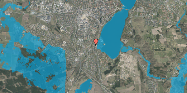 Oversvømmelsesrisiko fra vandløb på Sønder Alle 52, 8800 Viborg