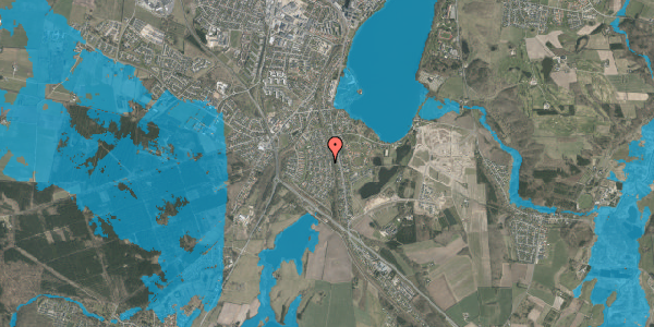 Oversvømmelsesrisiko fra vandløb på Sønderkær 16, 8800 Viborg