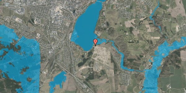 Oversvømmelsesrisiko fra vandløb på Søndersøvej 57B, 8800 Viborg