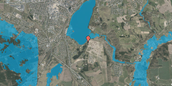 Oversvømmelsesrisiko fra vandløb på Søndersøvej 64, 8800 Viborg