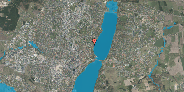 Oversvømmelsesrisiko fra vandløb på Søparken 5, 2. tv, 8800 Viborg