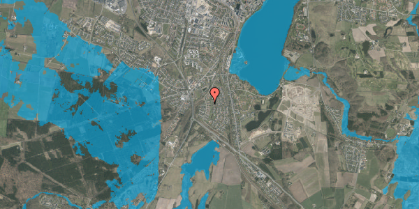 Oversvømmelsesrisiko fra vandløb på Teglmarken 71, 8800 Viborg