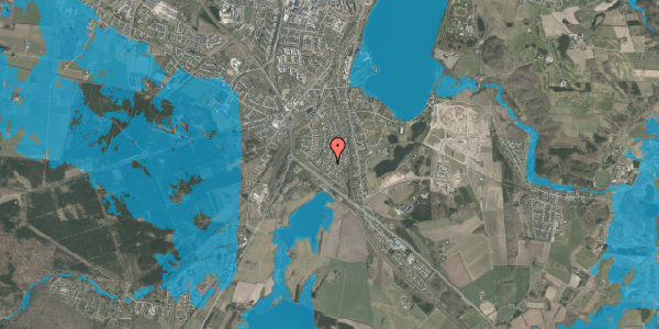 Oversvømmelsesrisiko fra vandløb på Teglmarken 191, 8800 Viborg