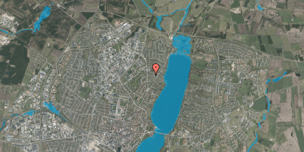 Oversvømmelsesrisiko fra vandløb på Thorsvej 6, 8800 Viborg