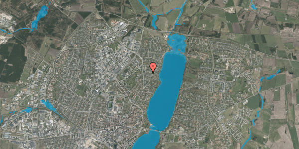 Oversvømmelsesrisiko fra vandløb på Thorsvej 10, 8800 Viborg