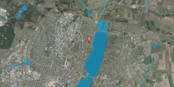 Oversvømmelsesrisiko fra vandløb på Thorsvej 19, 8800 Viborg