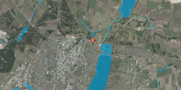 Oversvømmelsesrisiko fra vandløb på Tjalfesvej 17, 8800 Viborg
