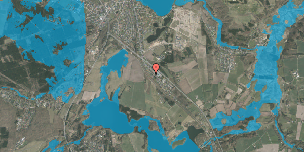 Oversvømmelsesrisiko fra vandløb på Tjørnedalen 8, 8800 Viborg