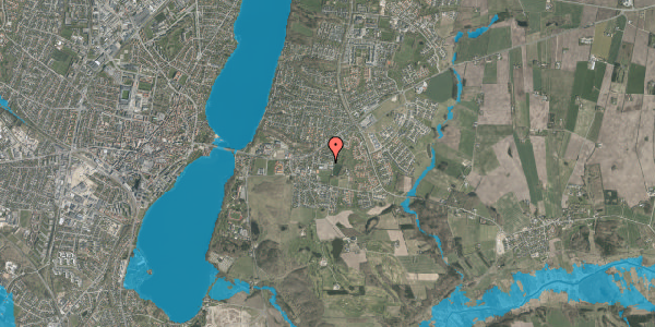 Oversvømmelsesrisiko fra vandløb på Toftegårdsvej 7, 8800 Viborg