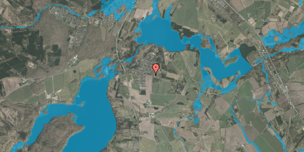 Oversvømmelsesrisiko fra vandløb på Tostrupvej 11, 8800 Viborg