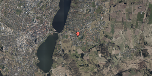 Oversvømmelsesrisiko fra vandløb på Tværvej 12, st. 6, 8800 Viborg