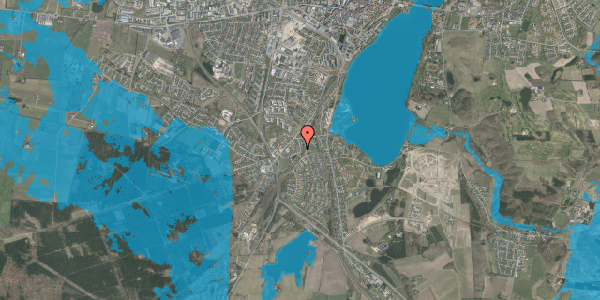 Oversvømmelsesrisiko fra vandløb på Tyttebærvej 12, 8800 Viborg