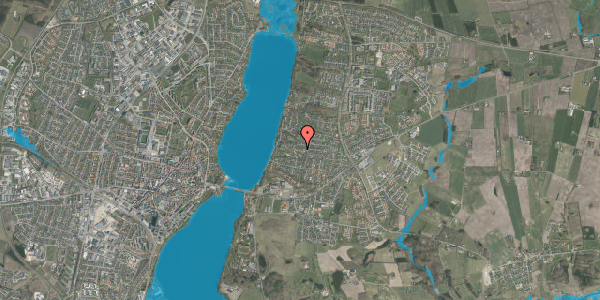Oversvømmelsesrisiko fra vandløb på Udsigtshøjen 7, 8800 Viborg