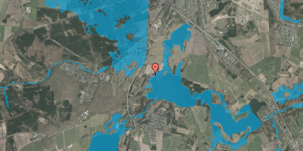 Oversvømmelsesrisiko fra vandløb på Vejlevej 7, 8800 Viborg