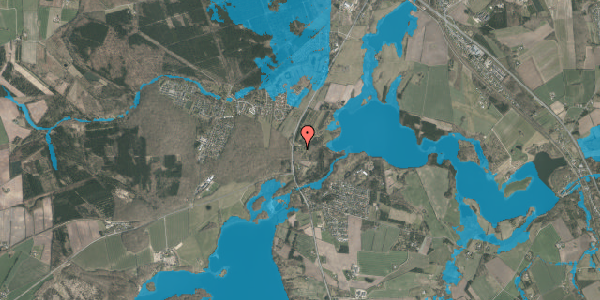 Oversvømmelsesrisiko fra vandløb på Vejlevej 17, 8800 Viborg