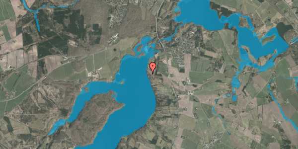 Oversvømmelsesrisiko fra vandløb på Vejlevej 44, 8800 Viborg