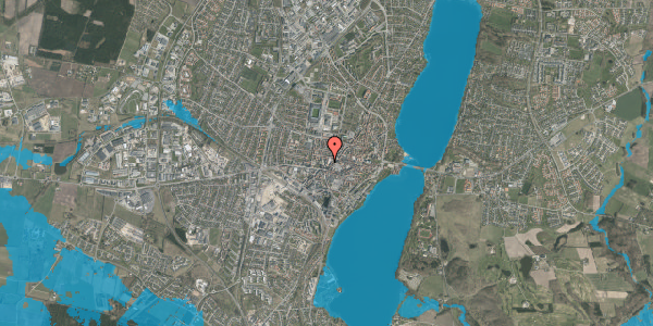 Oversvømmelsesrisiko fra vandløb på Vendersgade 7, kl. , 8800 Viborg