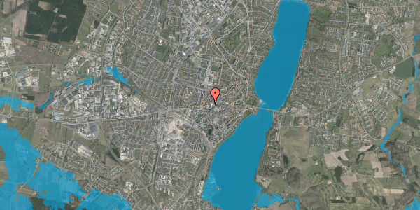 Oversvømmelsesrisiko fra vandløb på Vendersgade 9, 1. tv, 8800 Viborg